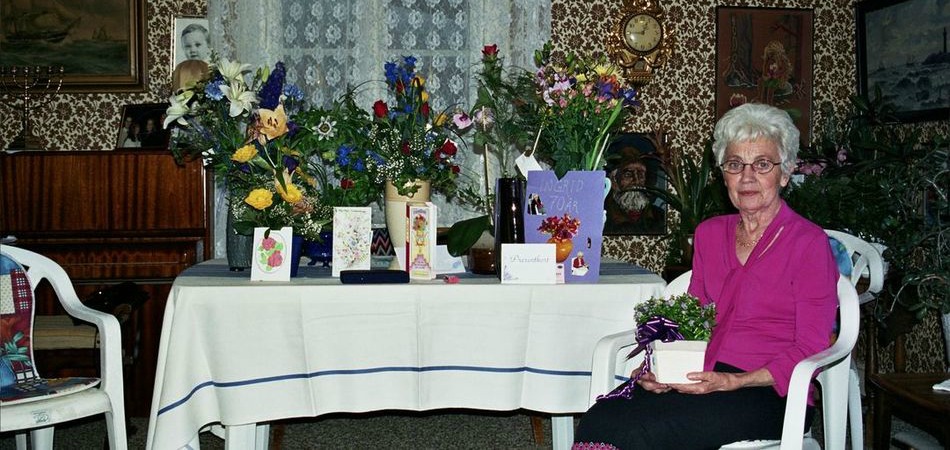 "Ingrid fyller 70 år."
